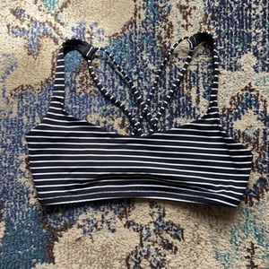 Lululemon parallel stripe bra